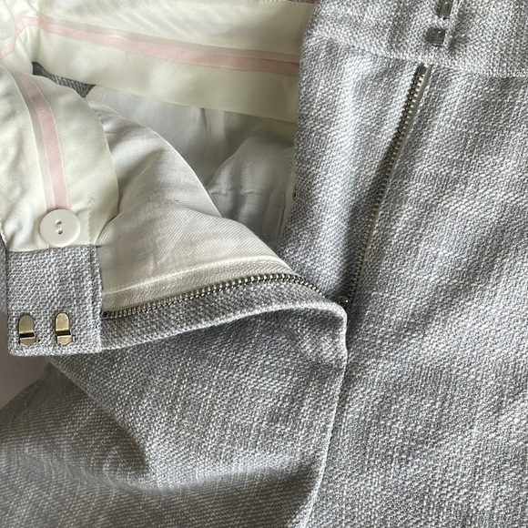 Rebecca Taylor Heather Grey Tweed Pants - Picture 5 of 6